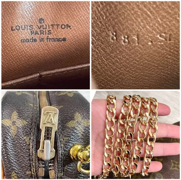 Authentic Louis Vuitton Compiegne 28 Monogram Shoulder Bag - Picture 12 of 12